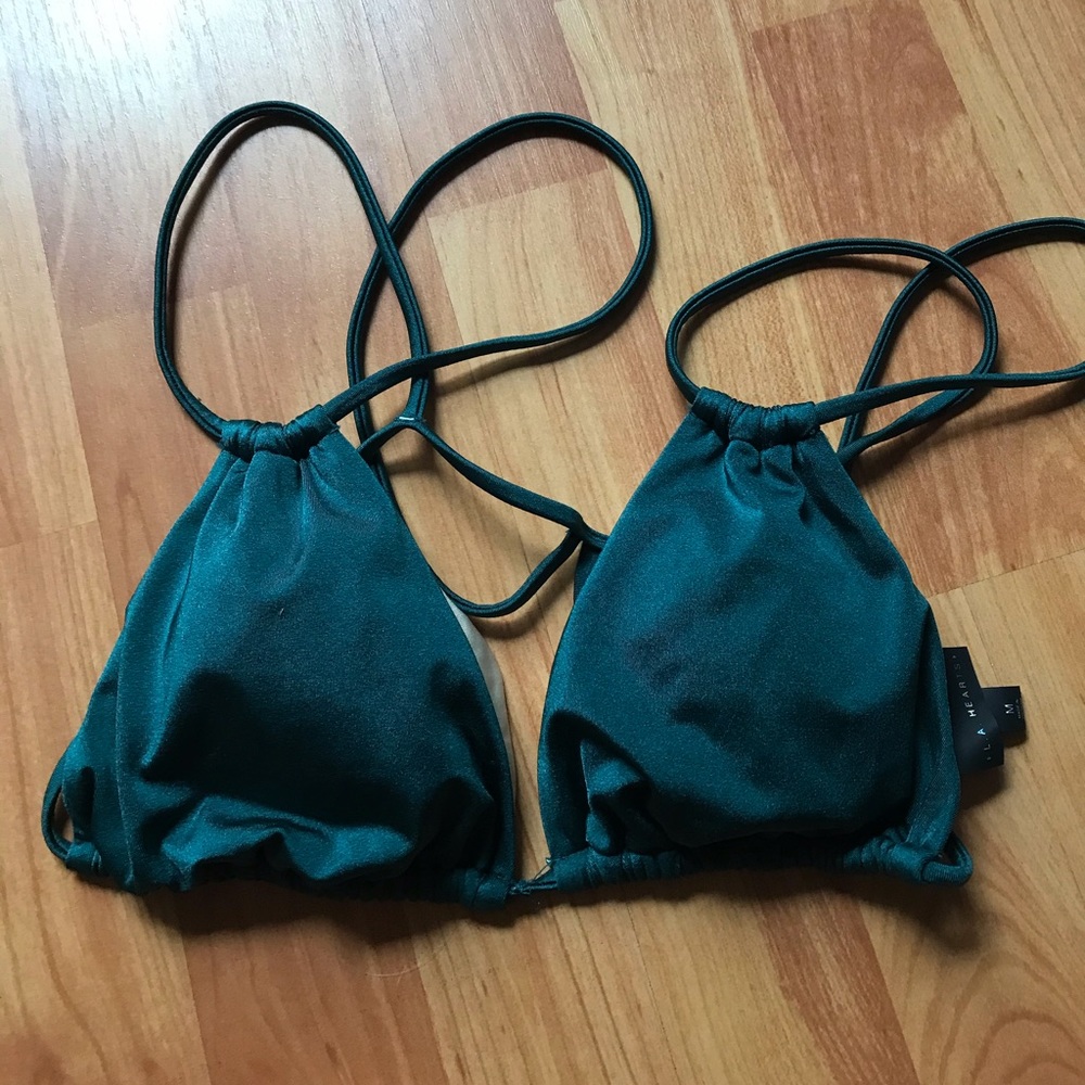 La Hearts bikini top size M